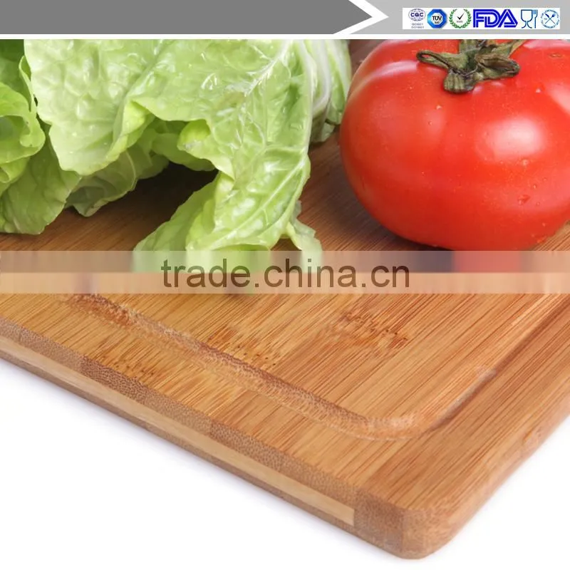 Family chopping block cutting board bamboo fruit all bamboo chopping block cutting board kitchen accessories