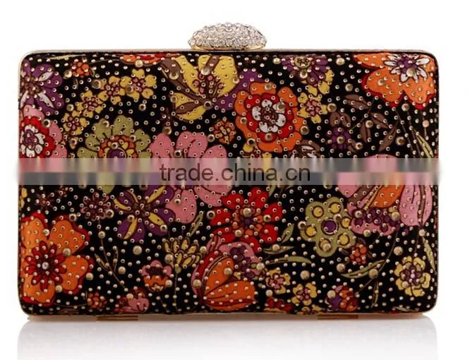 2015 new style evening shoes with matching bags