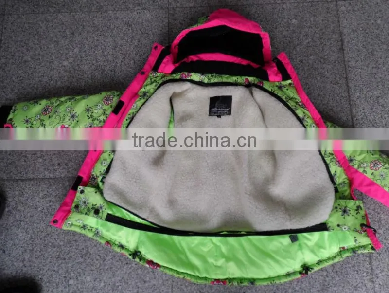 woman snow jacket, woman Waterproof Windproof jacket