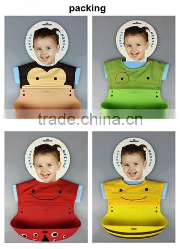 SHUOYANG Eco-friendly soft touch custom made silicone baby bib, baby bib silicone