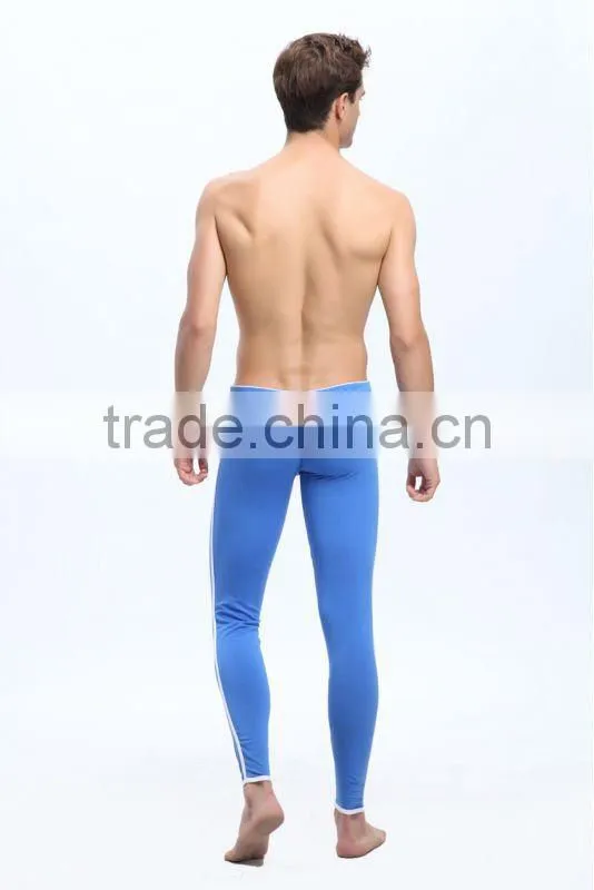 wholesale mans heated long underwear coffee thermal long johns cotton winter brand pants