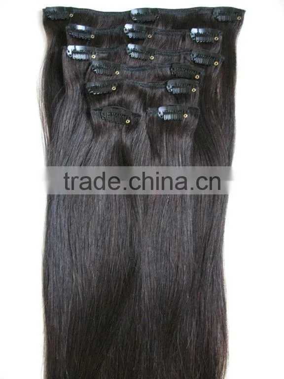 Clip In Human Hair Extensions, 16 18 20 Inch Hair Extensions Clip In