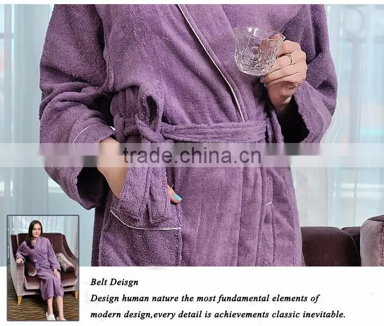Cotton towel mature sex women bathrobe high quality