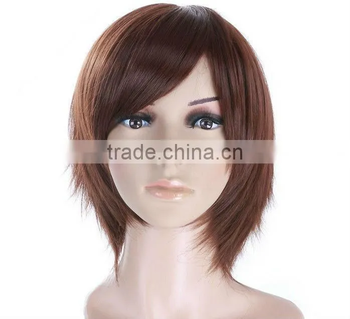 Japanese Cartoon and Palystaion Character Short Costume Wigs Dubaa Fashion from China Yiwu Wholesale Market