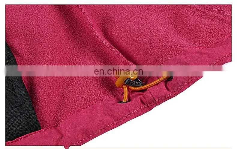Custom Women Softshell Winter Jacket Windproof Softshell Jacket