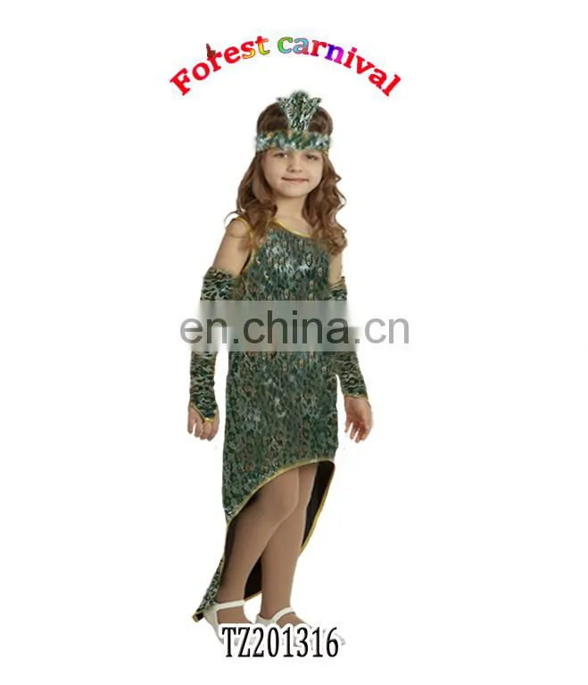TZ-201323 Wholesale Children Snake Animal Costumes