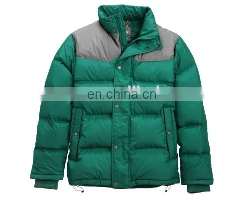 men artificial mountain down jacket