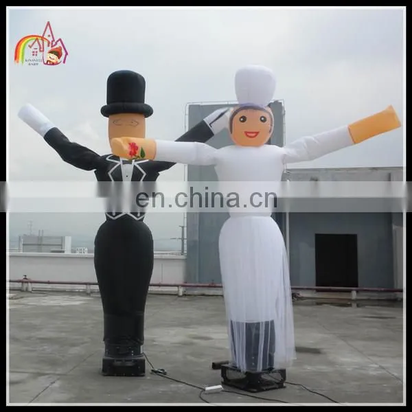 Hot sell inflatable air dancer, inflatable palm air blower dancer for advertisting