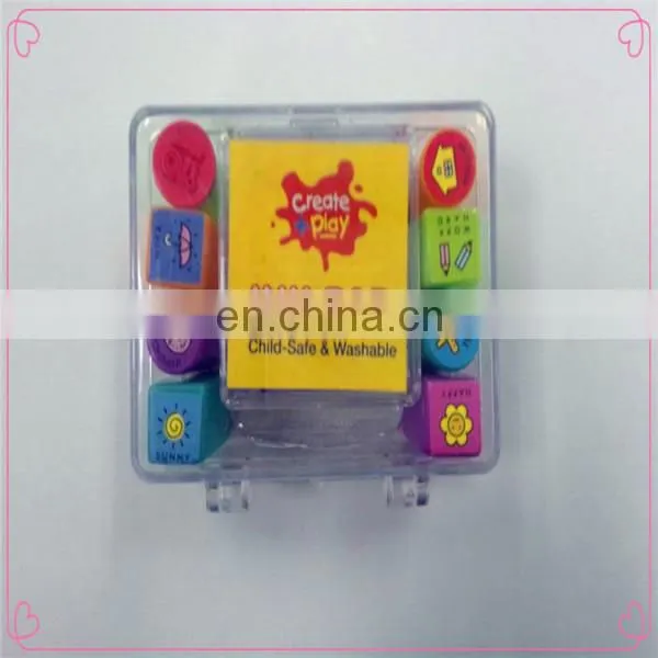 create and cute washable toy ink pad for children