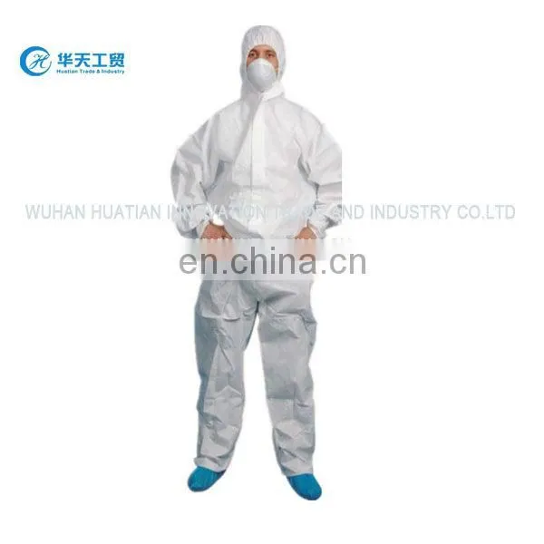 disposable plastic coverall..industry coverall..lightweight coveralls