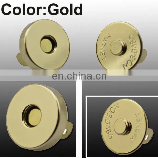 New fashion snap magnet button for leather bags