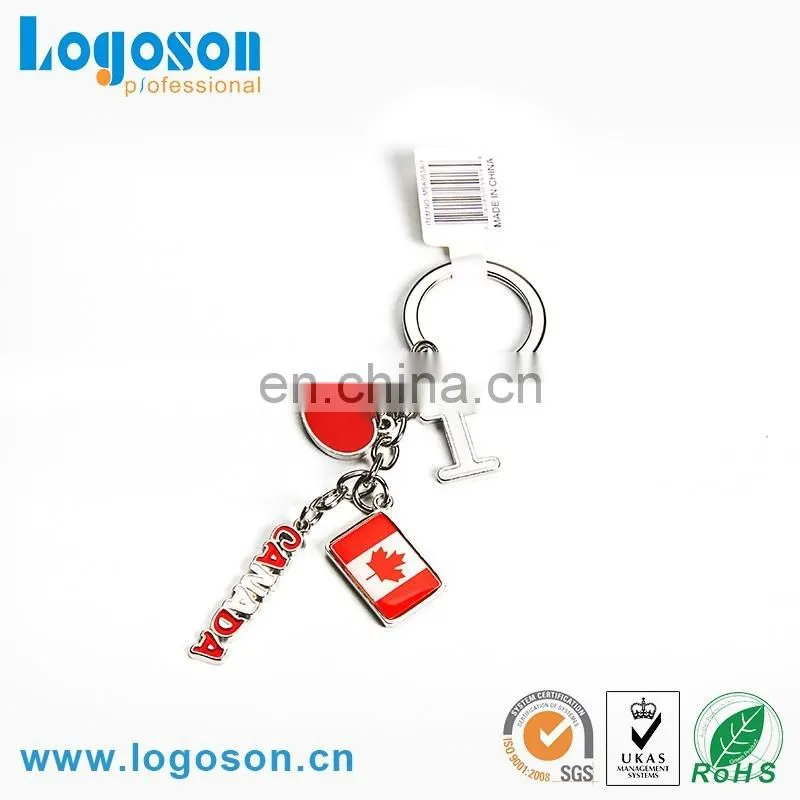 Top quality custom souvenir manufacturers in china keychain gift