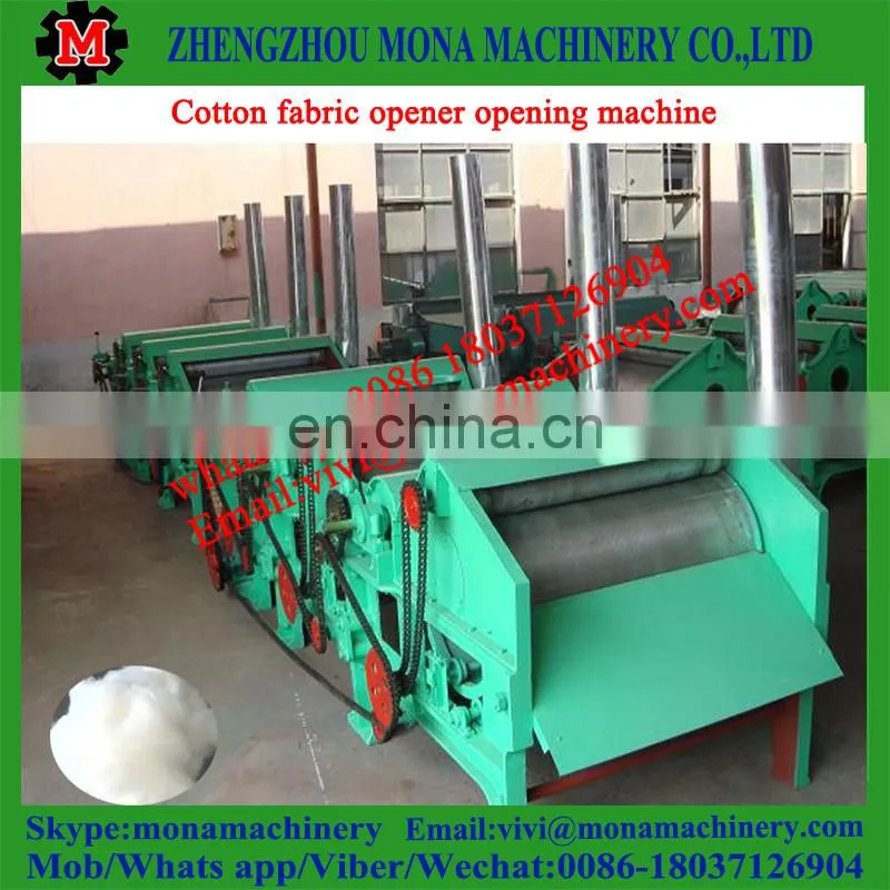 China professional supplier cotton fiber opener machine/polyester fiber opening machine