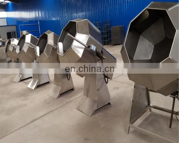peanut chocolate coating pan machine nuts coating machine