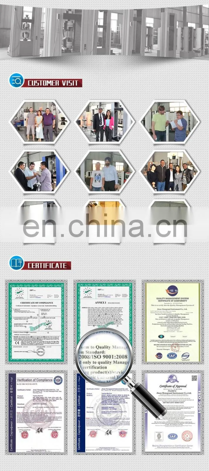 HST HENSGRAND Elastic cushion fatigue testing machine