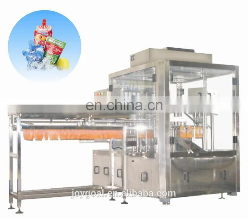 juice pouch packing machine/pouch filling machine