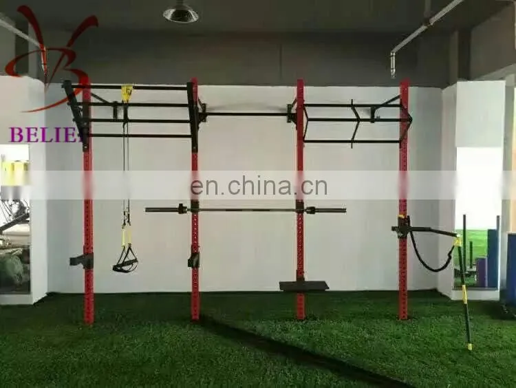 Gym multi-function free combination high-end fitness Rig/wall cross fit rack