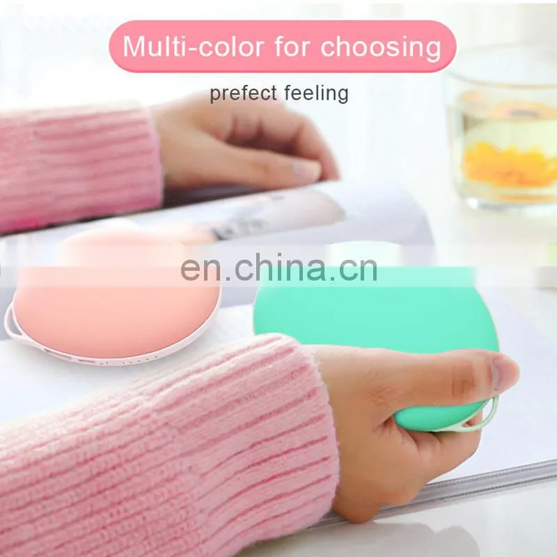 Hand-warmer power bank 4000mah metal plastic super mini power battery charger portable power charger