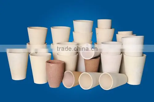 High Zirconia/Alumina Ceramic Crucible
