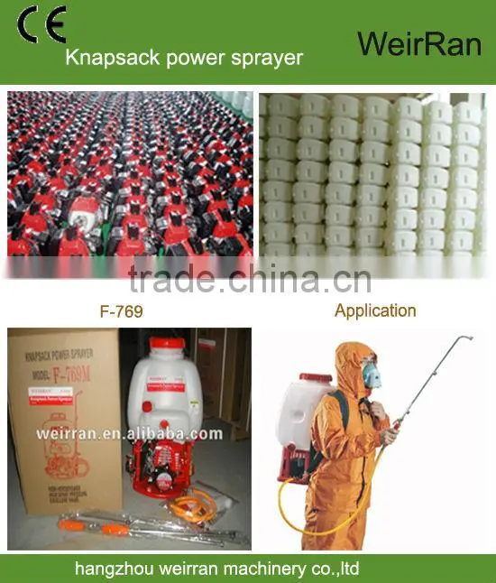 (2392) agricultural petrol garden power knapsack sprayer