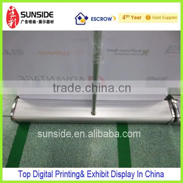 Aluminum Wide Base Roll Up Banner Stand in Guangzhou
