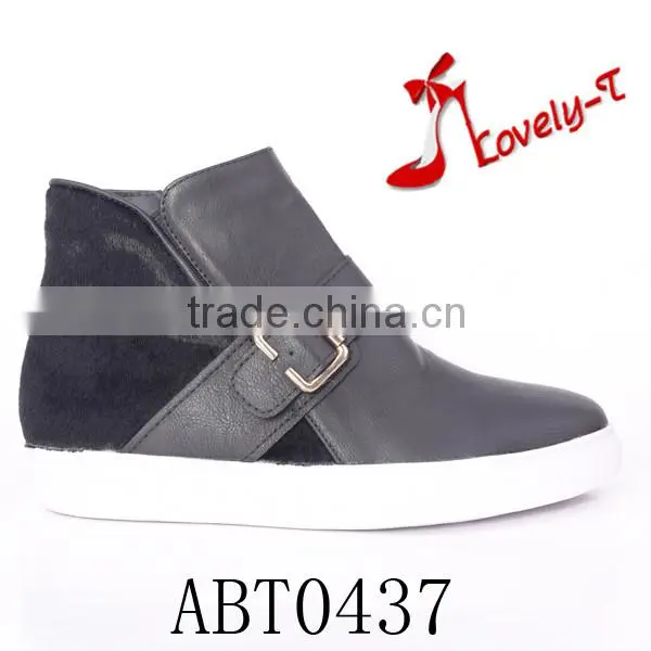 Factory selling woman climbing boots woman boots 2015 with back tassel zipper