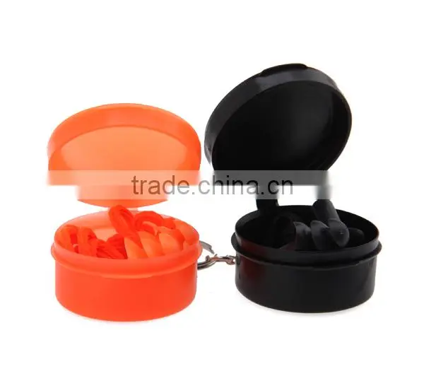 Ear plug / earplug / silicone ear plugs with nylon string