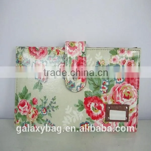 Fashion Colorful Flower Printed Card Holder