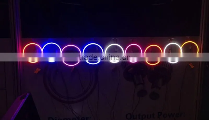 hot sale COB led angel eyes halo rings for all cars, led angel eye kits 60mm /70mm /80mm /90mm /100mm /110mm/120mm/130mm/140mm)
