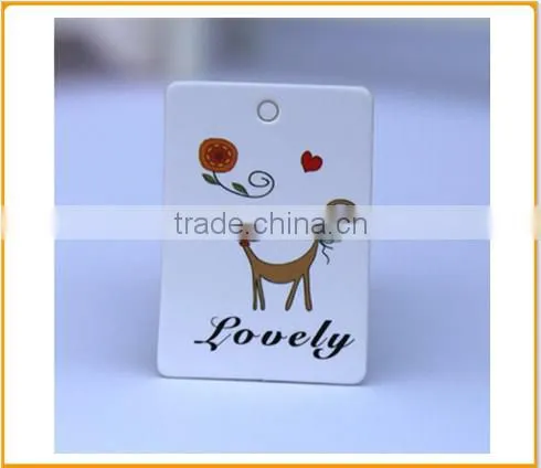 Custom all kinds of hang tag free design high quality price tag waterproof