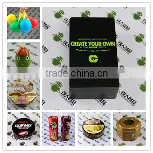 Round Metal Can Cake Tin Box
