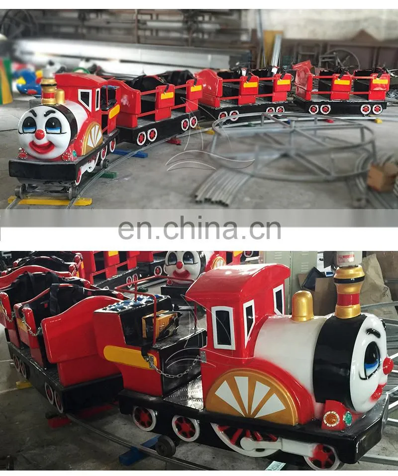 Kiddie rides amusement park backyard track train for sale