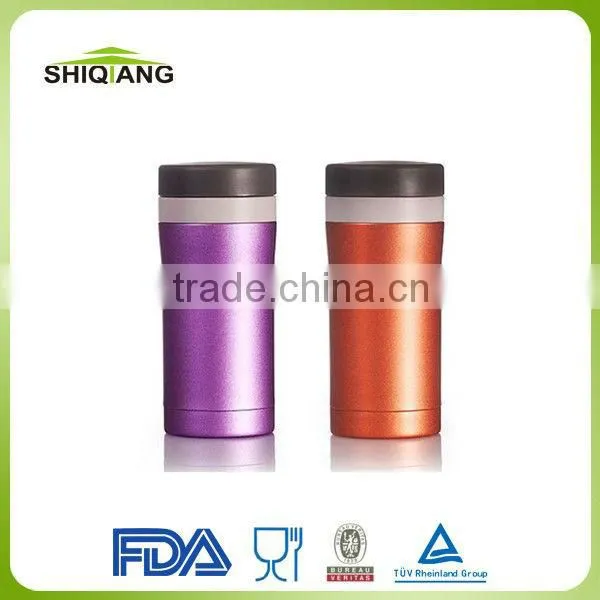 250ml Stainless steel vacuum insulated thermal flask mug