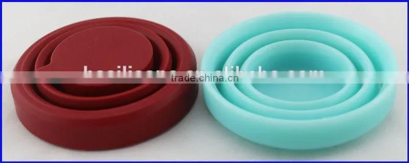 Eco-friend and reusable collapsible drinking cups