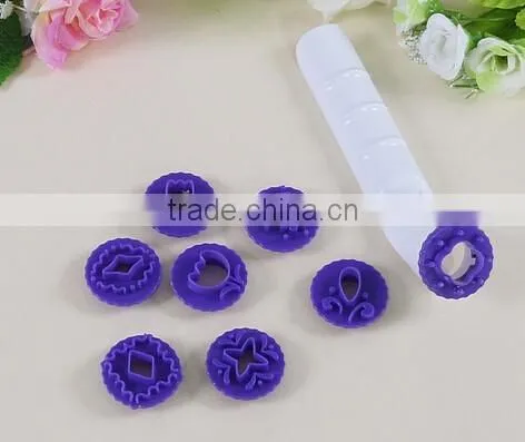 9pcs Fondant stamp set/cake decoration