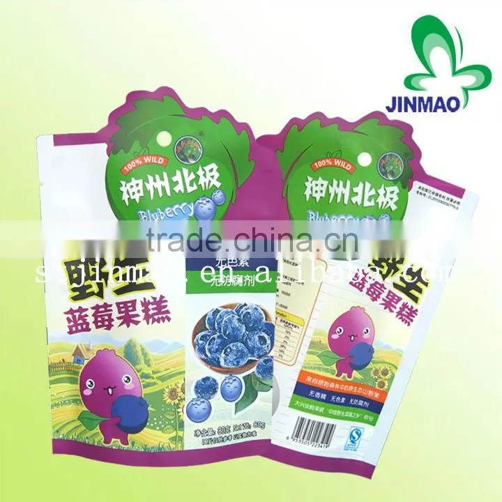 The Custom Logo Plastic Side Gusset Bag For Candy Food Packaing With Great Price