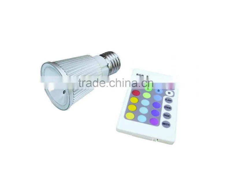 E14/E27/Gu10/MR16 3w led rgb spot light with CE&RoHS