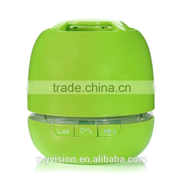 Myvision wireless music to car radio ,mini speaker with memory card