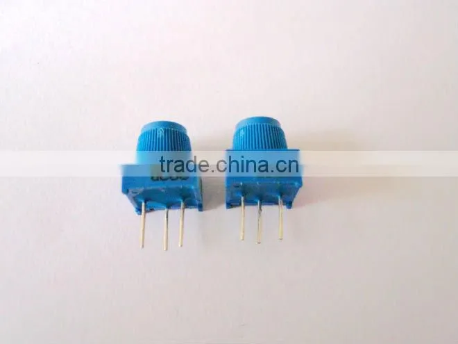 3386 Trimmer potentiometer,single-turn,Glass Glaze,MF,MP,trimming