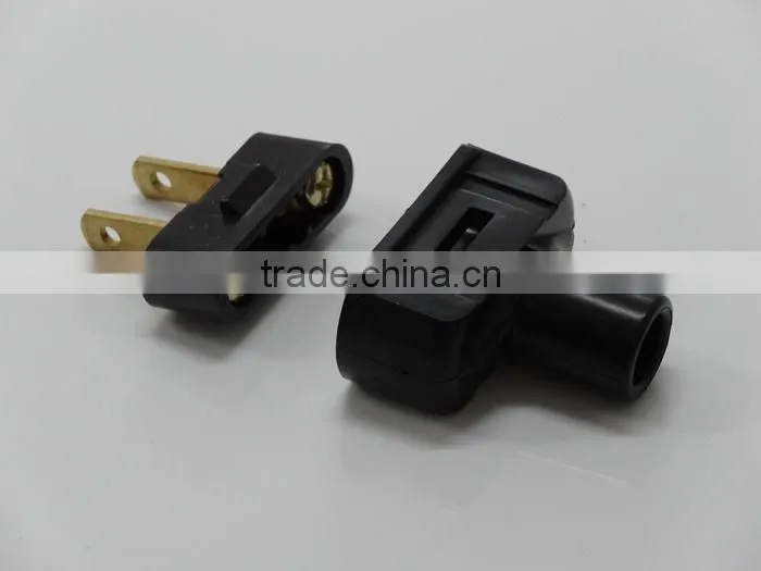 UL Listed US USA Detachable Rewireable Power Cord Plug 15AMP