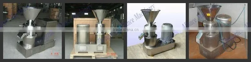 Exported to Negeria peanut butter making machine from China supplier