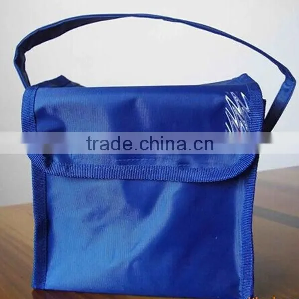 2015 popular high quality aluminum film ice bag cloth Oxford ice bag