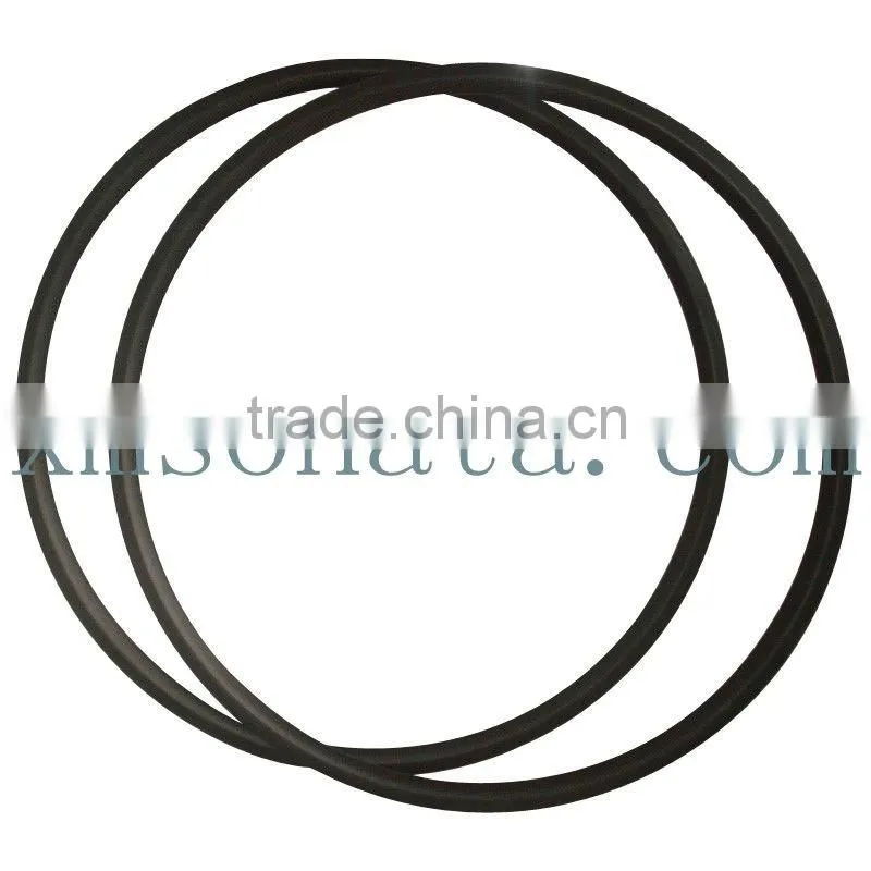 24mm 3k matte road clincher wheels