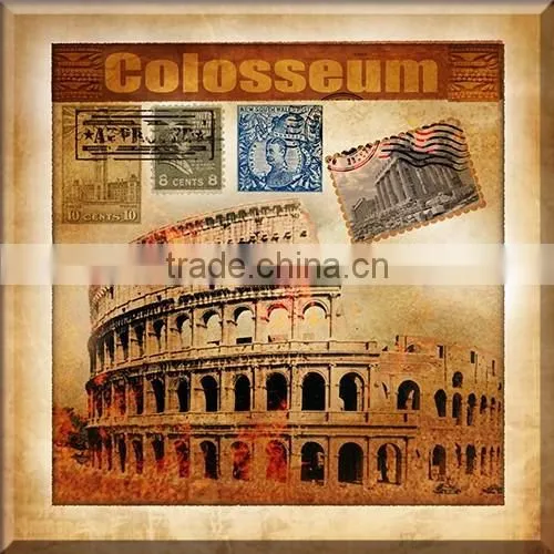 2 panels European style canvas art prints OM-004