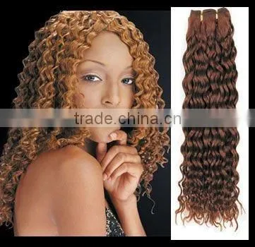 Remy Hair Deep Wave Human Hair Weaving