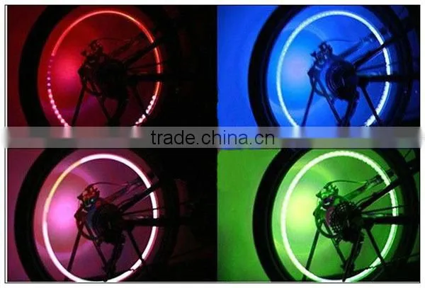 LED Flash Tyre Light Wheel Valve Stem Cap Lamp Car Wheel Light