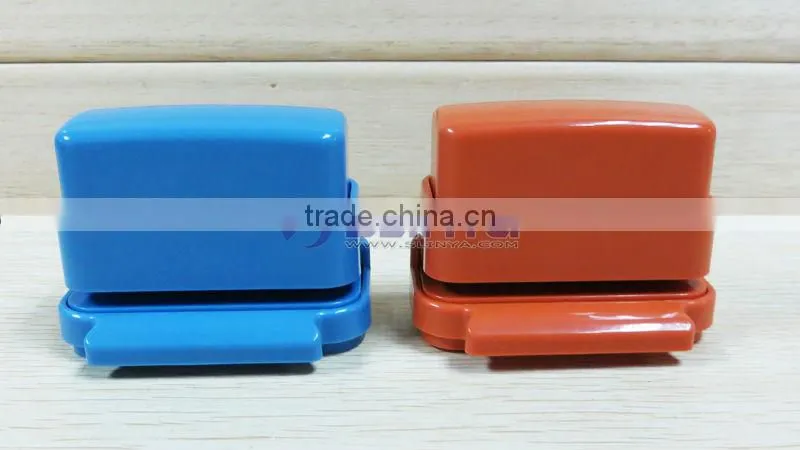 Cool Round Carton Animal Staple Free Stapler Stapless Paper Binder