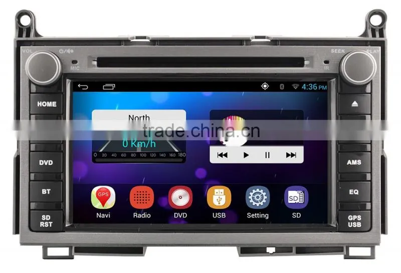 hot selling car 2 din DVD player for Toyota Venza