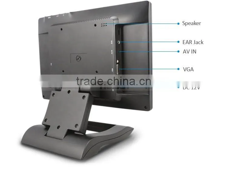 10.1" 1280*800 resolution LED Backlight industry resistive touch screen
