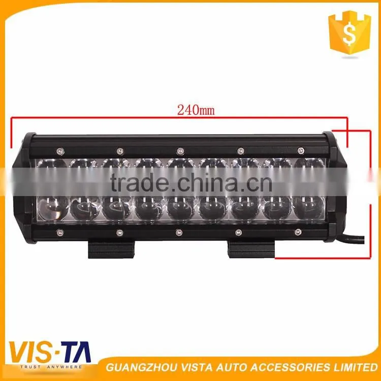 New arrival hot sale car accessories 90w off road led light bar combo beam curved